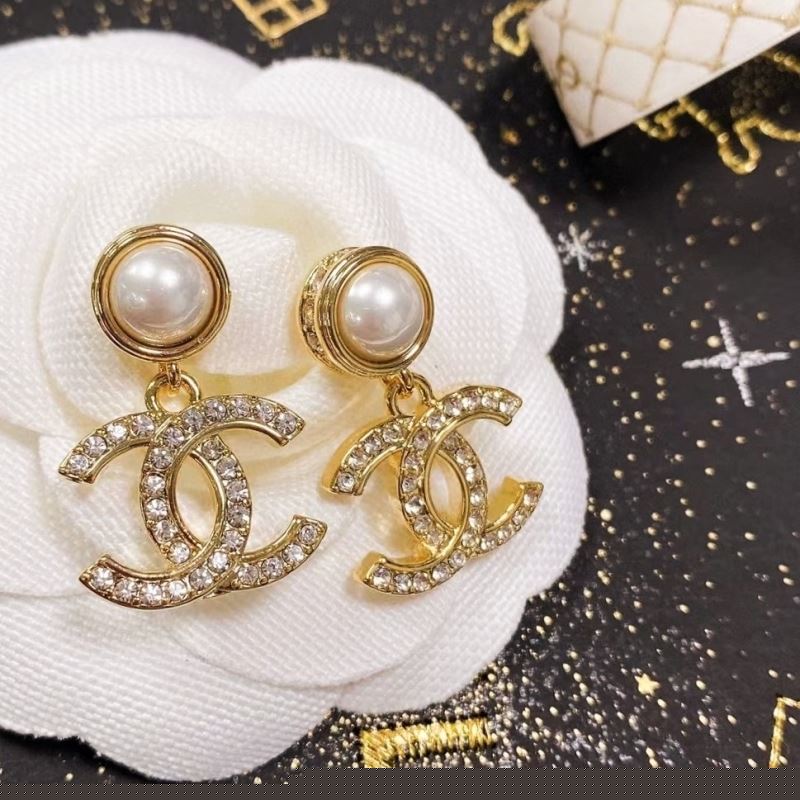 Ch*el earrings